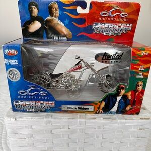 Orange County Choppers Black Widow Die-Cast Model